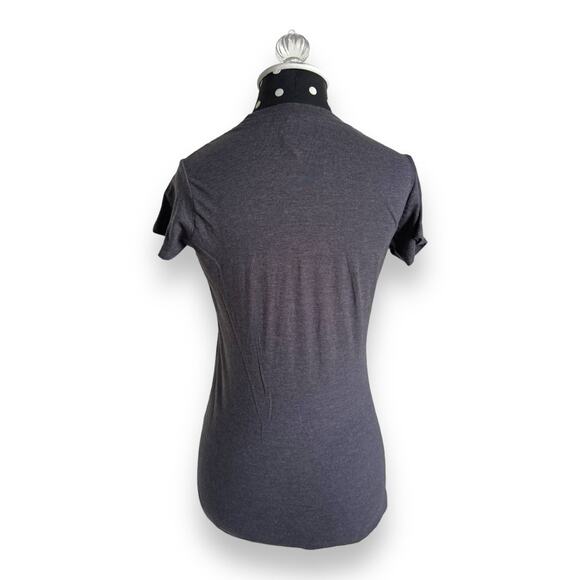 5/$35   Welcome to Fabulous Las Vegas Nevada Tee Sz S Kitsch Sign Gray Fitted - Picture 5 of 7